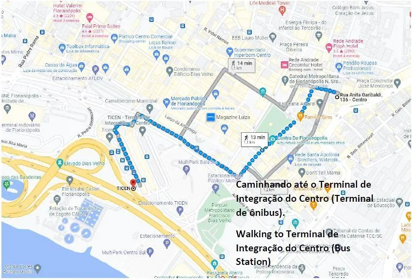 Appartamento Ap No Centro De Florianópolis Brasile