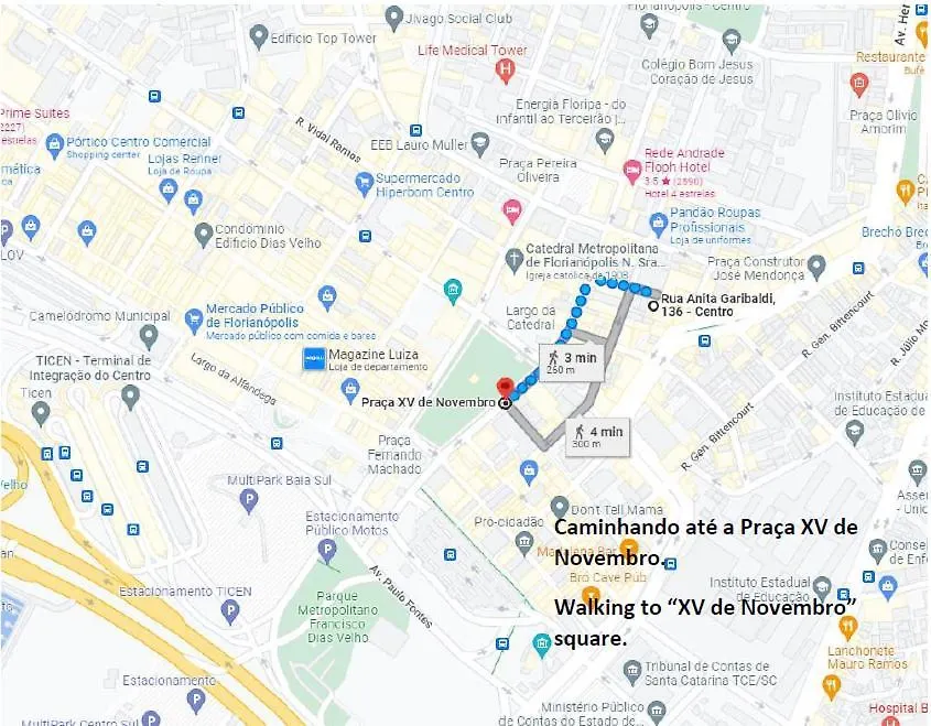 Appartamento Ap No Centro De Florianópolis
